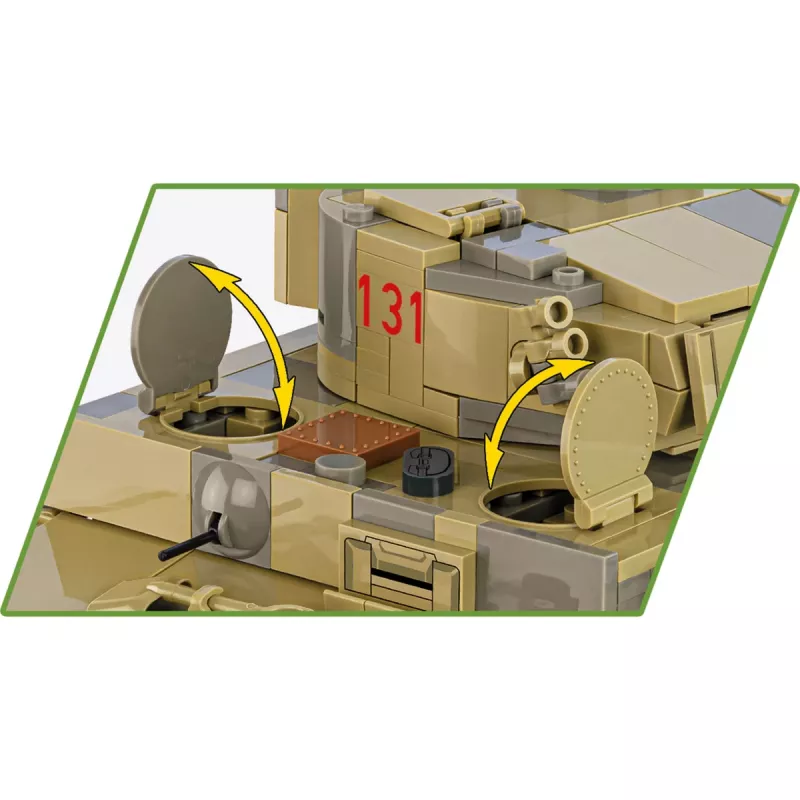 Būvkomplekts COBI Panzer VI Tiger nr.131 1275 gabali
