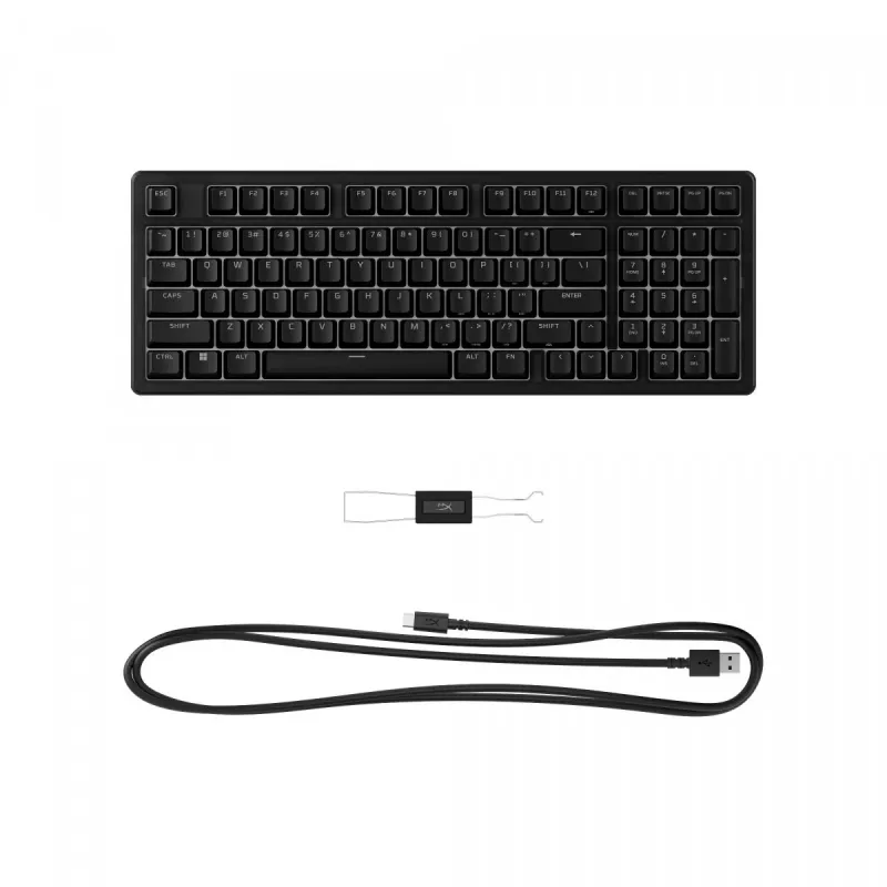 HyperX Origins 2 1800 tastatūra Melna