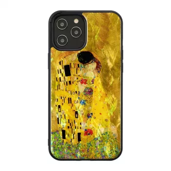 Aizsargmaciņš iKins Apple iPhone 12 / 12 Pro — melns