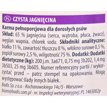 animonda GranCarno Adult ar jēru mitrā barība suņiem, 400 g