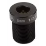 AXIS CCTV objektīvs - fiksēts fokusa attālums - fiksēta diafragma - 9,1 mm (1/2,8) - M12 savienotājs - 6 mm - f/1,6 (10 iepakojumā) - AXIS P3904-R M12, P3905-R M12 tīkla kamerām