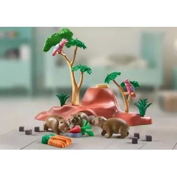 Wiltopia 71625 Vombatu patversmes figūru komplekts