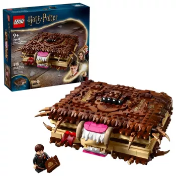LEGO Harry Potter komplekts Briesmoņu grāmatas briesmonis 76449 — 518 detaļas, 1 minifigūra, piestiprināmi zobi