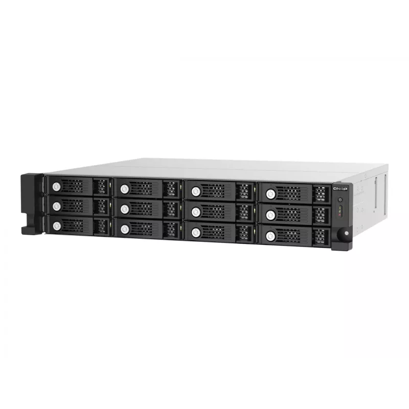 QNAP TL-R1220Sep-RP HDD/SSD korpuss, melns/pelēks, 2.5/3.5 collas