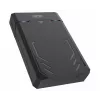 HDD/SSD ārējais korpuss Unitek Y-3035 — 2.5/3.5 collu SATA, USB 3.2 Gen 1 (USB Type-B), 6 Gbit/s, melns, ar tīkla adapteri