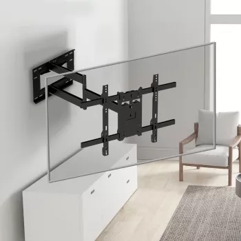 TV stiprinājums MACLEAN MC-985 VESA 600x400 37–80 collu televizoriem, max slodze 45 kg