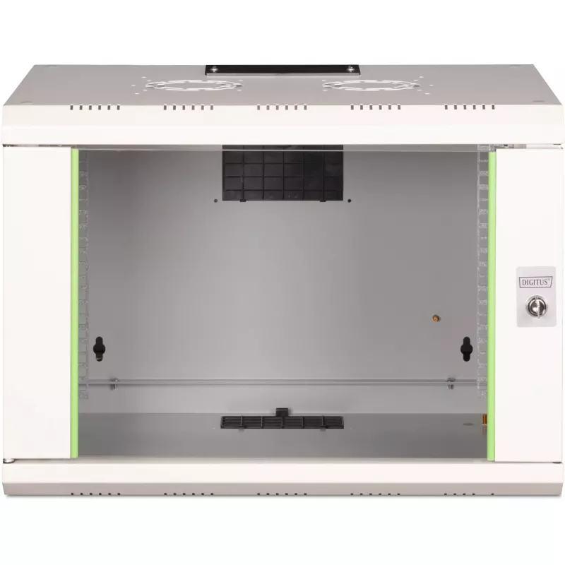 DIGITUS® 7HE Sienas korpuss - Pelēks, RAL 7035 - 48,3 cm (19 inch) (DN-19 07-U)