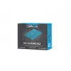 Ārējais HDD/SSD korpuss NATEC Rhino GO 2.5 collas — USB 3.0, SATA III, līdz 4 TB, 9.5 mm, alumīnijs, zils