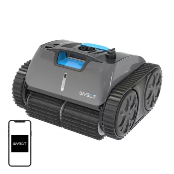 Baseina tīrīšanas robots Wybot C1 Pro bezvadu dizains, robotizēts tīrītājs privātajiem baseiniem