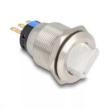Rotācijas slēdzis DELOCK 22016, 22 mm, ar 3 lodēšanas savienojumiem