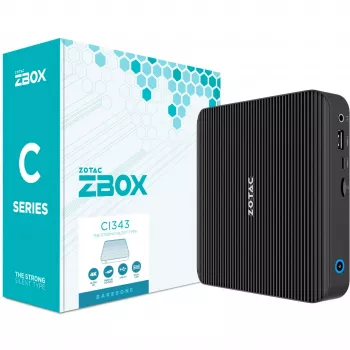 Galda dators Zotac ZBOX edge CI343 N100 3.4 GHz 16 GB SSD