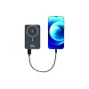 Port Designs 907005 10000 mAh bezvadu lādētājs Melns