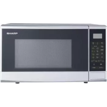 Sharp R270S sudraba solo mikroviļņu krāsns virs plīts 20 L 800 W