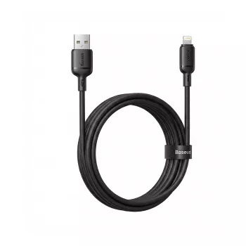 USB lādēšanas kabelis Baseus Silky Series 2.4A 2m