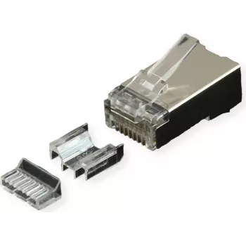 ROLINE RJ45-Spalva Cat.6A Ekranēta + Ieliktnis 10 gab. (21.17.3099)