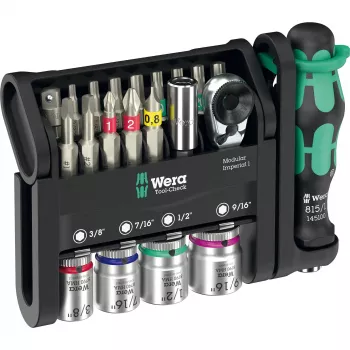 Wera 05049025001 Instrumentu komplekts 50 instrumenti Melns Metālisks