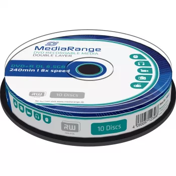 DVD+R DL MediaRange MR466 8.5 GB 10 gab.