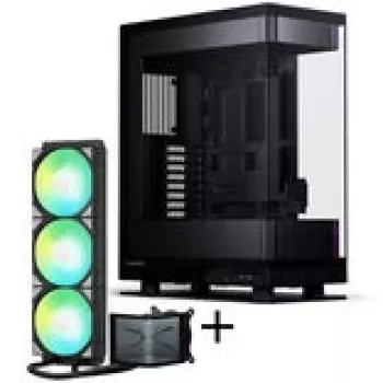 PHANTEKS Evolv X2 + TRYX PANORAMA SE ARGB pilns šķidruma dzesēšanas komplekts - melns, 360mm