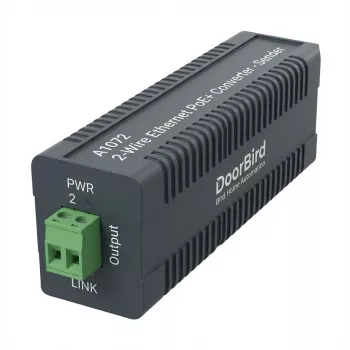 DoorBird A1072 PoE pārveidotājs 2-vadu Ethernet