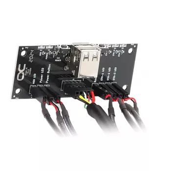 Iekšējais strāvas kabelis Alphacool 25054 80 cm taisni savienotāji