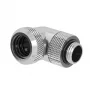 Barrow TWT90KND-K14 90° savienotājs G1/4 vīriešu uz 14 mm cauruli, rotējams, sudrabs