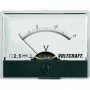 Voltcraft AM-60X46/15V/DC paneļmērinstruments 15 V līdzstrāvai, spoles mērītājs