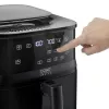 Cepšanas krāsns Caso Steam and AirFry 700, 1700 W, 7 L, melna