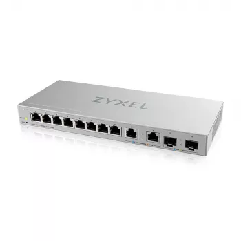 Zyxel XGS1210-12 pārvaldāms tīkla slēdzis Gigabit Ethernet (10/100/1000) Pelēks
