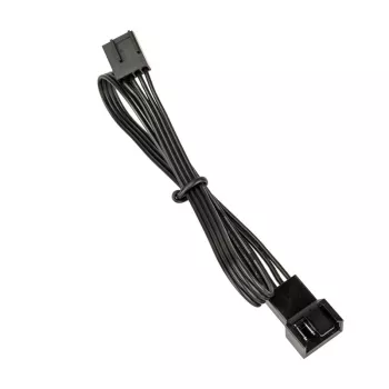 Kabelis 4-pin uz 4-pin, 0,3 m, melns, No name ZUAD-771