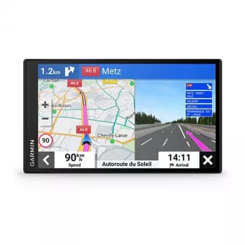 Garmin DriveSmart 76 navigators Fiksēts 17.8 cm (7 inch) TFT Skārienekrāns 239.6 g Melns (EU MT-D)