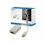 Video kabeļa adapteris LOGILINK Mini DisplayPort uz HDMI Type A CV0036A, 0,1 m, pelēks