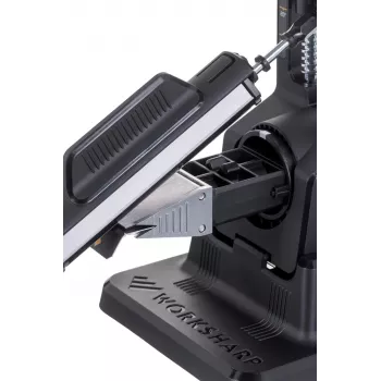 Nažu asināmais Work Sharp Precision Adjust 09DX164 ar regulējamu leņķi, dimanta plāksnēm un keramikas stieni, melns