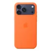 Apple iPhone 17 Pro Max Silikona Maciņš MagSafe Oranžs