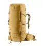Mugursoma DEUTER Aircontact Core 60+10 — 60 L (paplašināma +10 L), 2.1 kg, uniseks, dzeltena