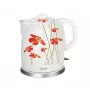 Feel-Maestro MR-066-RED FLOWERS elektriskā tējkanna 1,5 L 1200 W sarkana, balta