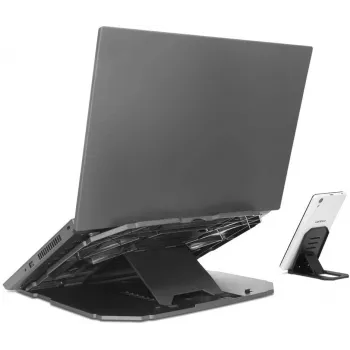 Lenovo 4XF1A19885 Laptop statīvs Melns, augstuma regulēšana 0-190 mm