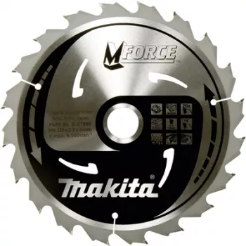 Makita M-Force ripzāģa disks kokam 165 mm 24 zobi (B-32007)