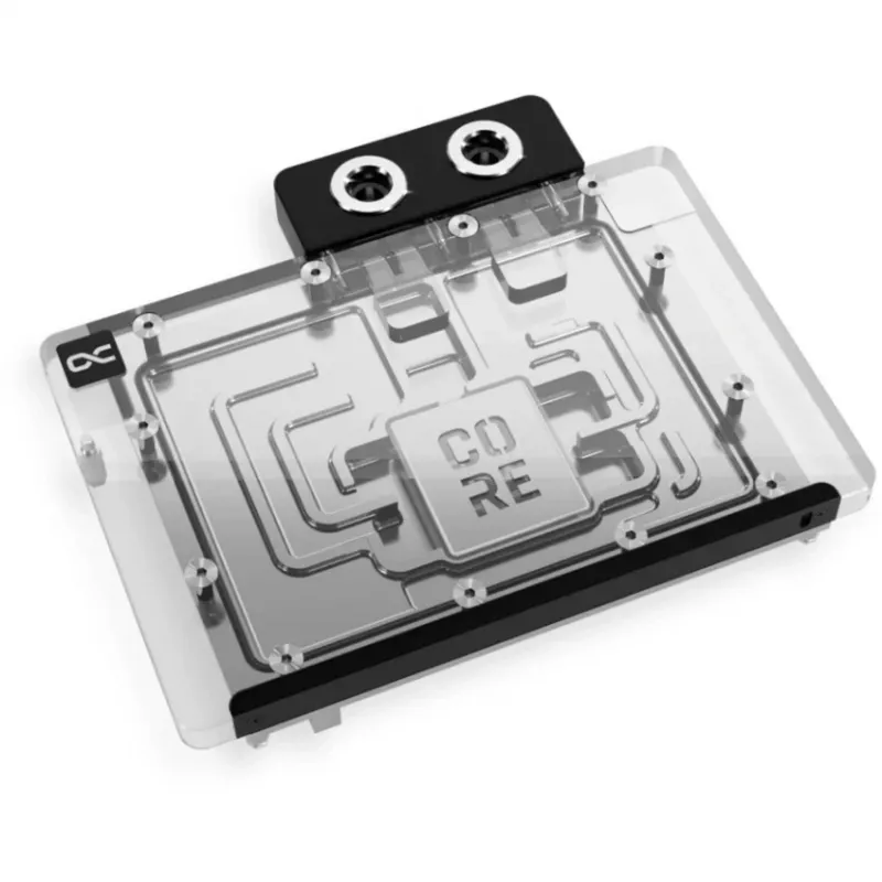Ūdens bloks GPU Alphacool Core GeForce RTX 5080 ARGB ar aizmugures plāksni
