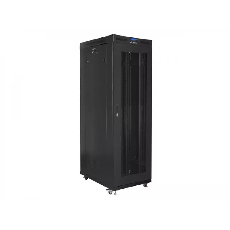 LANBERG 19 37U 800x1000 Brīvstāvošs LCD Perforētas Durvis (FlatPack) melns (Spedīcijas sūtījums)