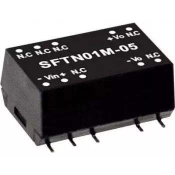 MEAN WELL SFTN01N-12 līdzstrāvas pārveidotājs 1 W 12 V