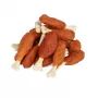 Suņu zobu košļājamā kāja Hilton Chicken Legs 500 g — dabīgs vistas garšas zobu tīrīšanas kārums, bez lipekļa