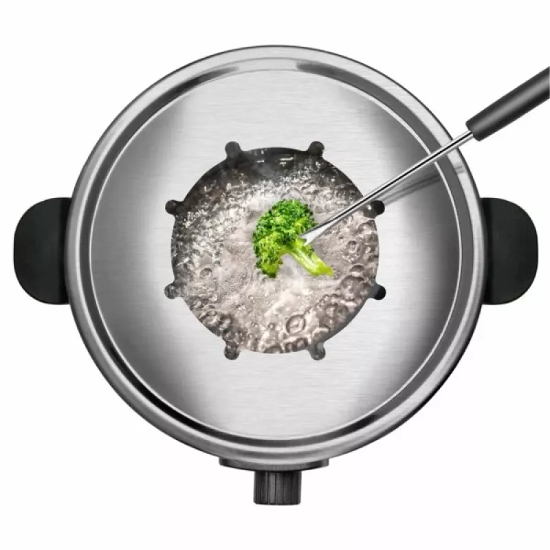 Fondī komplekts Taurus FF2 2 L 8 personām, nerūsējošā tērauda korpuss, 1000 W, 230 V, melns/sudrabs