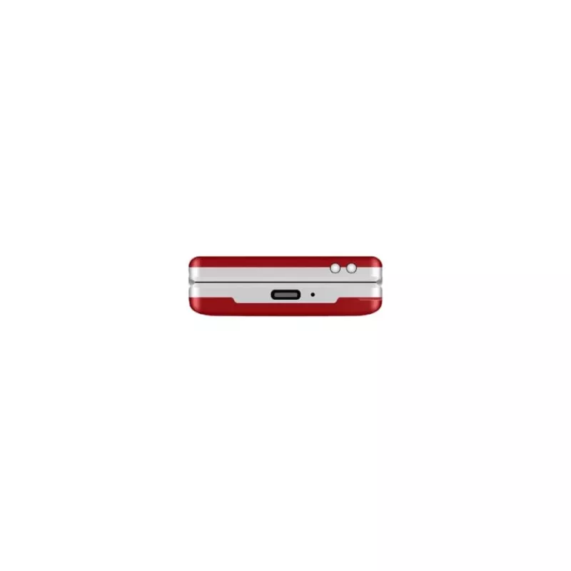 MAXCom Comfort MM835 salokāmais telefons, Dual SIM, 3,5 collu (8,89 cm) 320x480, 1400 mAh, Sarkans