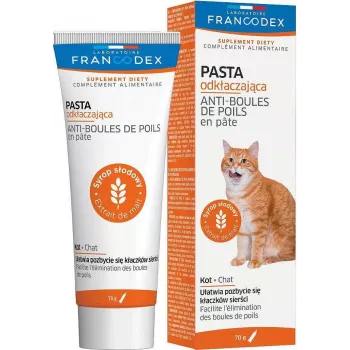 FRANCODEX Anti Hairball pasta kaķiem - 70g
