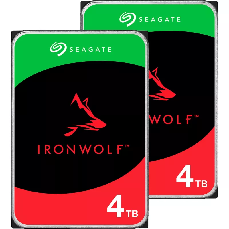 DXP2800 + 2x 4 TB Seagate IronWolf HDD komplekts, NAS
