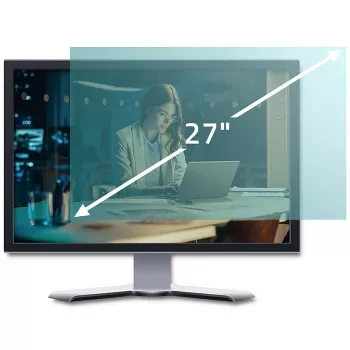 Qoltec 51049 Anti Blue Light filtrs 27 collu | 16:9 | Acu aizsardzība | Pretatspīdums