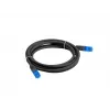 Tīkla kabelis LANBERG PCF6A-10CC-0150-BK Cat6a S/FTP RJ-45 1,5 m Melns
