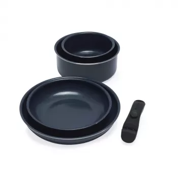 Pannu komplekts Russell Hobbs RH03319EU7, 5 daļas, keramikas nepiedegošs, mazgājams trauku mašīnā
