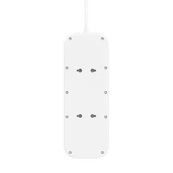 Strāvas sadalītājs Belkin SRB004VF2M-V2 — 8 kontaktligzdas, 2 USB-C porti, pārsprieguma aizsardzība
