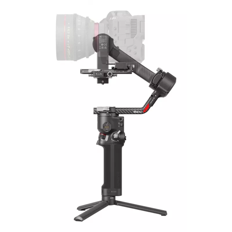Rokas stabilizators kamerai DJI RS 4 Pro Combo Melns Oglekļa šķiedra 13h akumulators